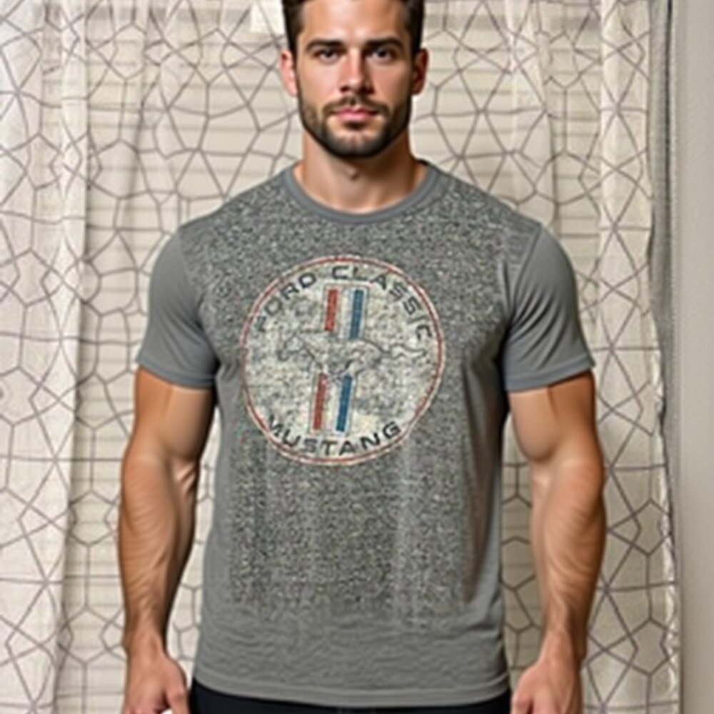 Ford Classic Mustang Men's Short Sleeve Tee